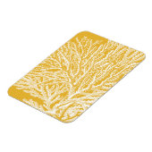 Magnet Flexible Corail jaune et blanc (Côté Gauche)