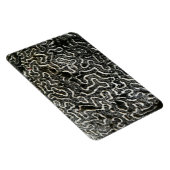 Magnet Flexible Corail noir et blanc II Abstrait Nature Photo (Côté Droit)