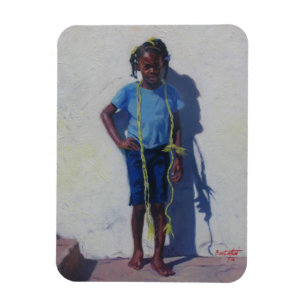 Magnet Flexible Corde jaune 2014