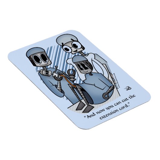 Magnet Flexible Cordon d'extension bleu (Côté Droit)