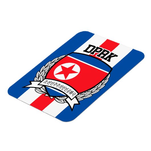 Magnet Flexible Corée du Nord (Côté Gauche)
