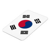 Magnet Flexible Corée du Sud - Drapeau (Côté Gauche)