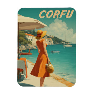 Magnet Flexible Corfu les années 50 vintage