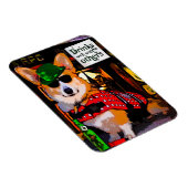 Magnet Flexible Corgi de la Saint Patrick (Côté Droit)
