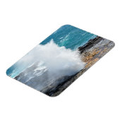 Magnet Flexible Corne avec conjoint à Kauai, Hawaii (Côté Gauche)