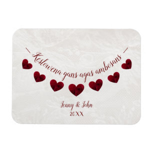 Magnet Flexible Cornouailles Félicitations fiançailles cadeau