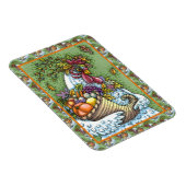 MAGNET FLEXIBLE CORNUCOPIA HEN, GRÂCE À LA RÉCOLTE DE POULET (Côté Droit)