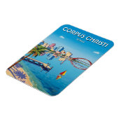 Magnet Flexible Corpus Christi Texas (Côté Gauche)
