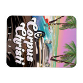 Magnet Flexible Corpus Christi Texas affiche de vacances (Horizontal)