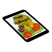 Magnet Flexible Correctif Citrouille vintage (Côté Droit)