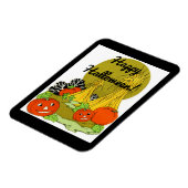 Magnet Flexible Correctif Citrouille vintage (Côté Gauche)