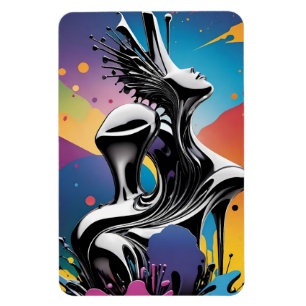 Magnet Flexible Correspondance Freak - Ken Gage Surreal Art