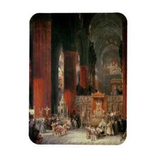Magnet Flexible Cortège dans la cathédrale de Séville, 1833 (hu