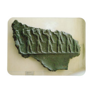 Magnet Flexible Cortège des guerriers d'Elamite, Susa, Iran,