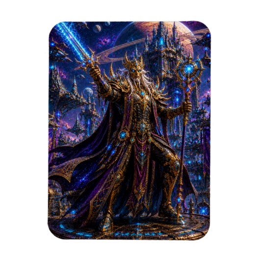 Magnet Flexible Cosmic Pirate King — Epic Final Character (Vertical)