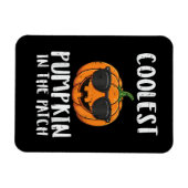 Magnet Flexible Costume de patch de citrouille le plus cool pour H (Horizontal)