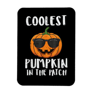 Magnet Flexible Costume de patch de citrouille le plus cool pour H