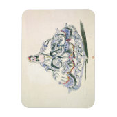 Magnet Flexible Costume d'opéra, de la collection Menus Plaisirs, (Vertical)