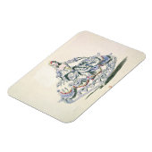 Magnet Flexible Costume d'opéra, de la collection Menus Plaisirs, (Côté Gauche)