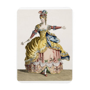 Magnet Flexible Costume pour la reine des sylphes dans le ballet