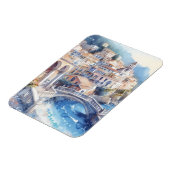Magnet Flexible Côte d'Amalfi aquarelle (Côté Gauche)