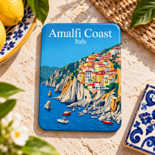 Magnet Flexible Côte d'Amalfi, Italie Voyage Méditerranée 