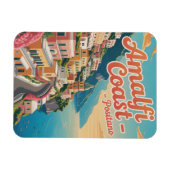 Magnet Flexible Côte d'Amalfi Positano Vintage (Horizontal)