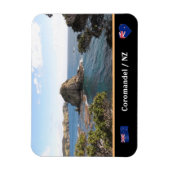 Magnet Flexible Côte de Coromandel, île & Pacifique / Nouvelle-Zél (Vertical)