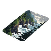 Magnet Flexible Côte de l'Oregon (Côté Gauche)