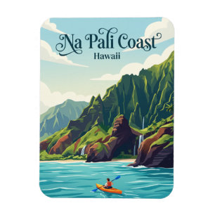 Magnet Flexible Côte de Na Pali, Kauai USA