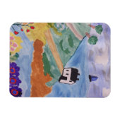 Magnet Flexible Côte d'été et Fleur (Horizontal)