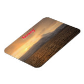 Magnet Flexible Côte d'hiver de la Norvège (Côté Gauche)