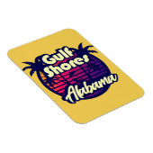 Magnet Flexible Côte du Golfe Alabama (Côté Droit)