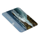 Magnet Flexible Côte rocheuse d'Aruba et océan bleu (Côté Droit)
