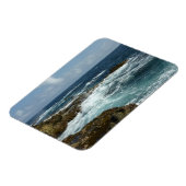Magnet Flexible Côte rocheuse d'Aruba et océan bleu (Côté Gauche)