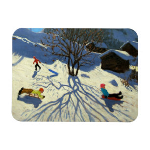 Magnet Flexible Coteau d'hiver Morzine France