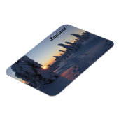 Magnet Flexible Couché de soleil sur la forêt (Côté Gauche)