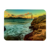 Magnet Flexible Coucher de soleil à Baker Beach (Horizontal)