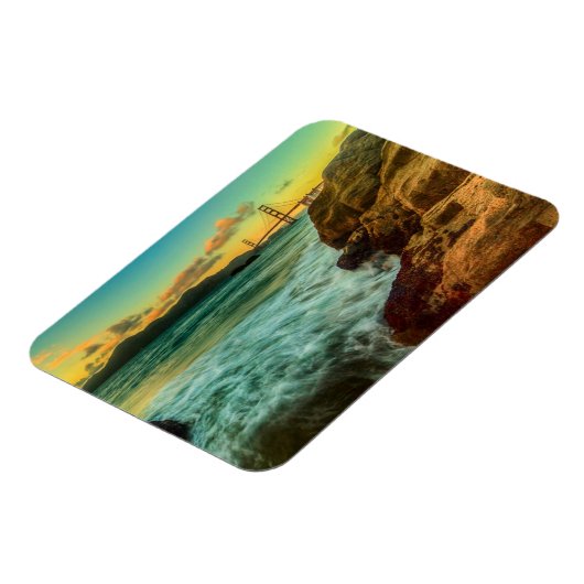 Magnet Flexible Coucher de soleil à Baker Beach (Côté Gauche)