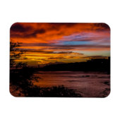 Magnet Flexible Coucher de soleil à Praia, Cap Vert (Horizontal)