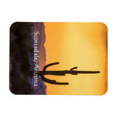 Magnet Flexible Coucher de soleil à Scottsdale avant la tempête (Horizontal)