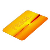 Magnet Flexible Coucher de soleil ambré paisible (Côté Gauche)