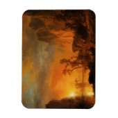 Magnet Flexible Coucher de soleil dans l'aimant des Rocheuses (Vertical)