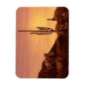 Magnet Flexible coucher de soleil dans le désert de Sonoran (Vertical)