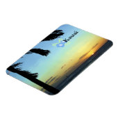 Magnet Flexible Coucher de soleil de Kauai (Côté Gauche)