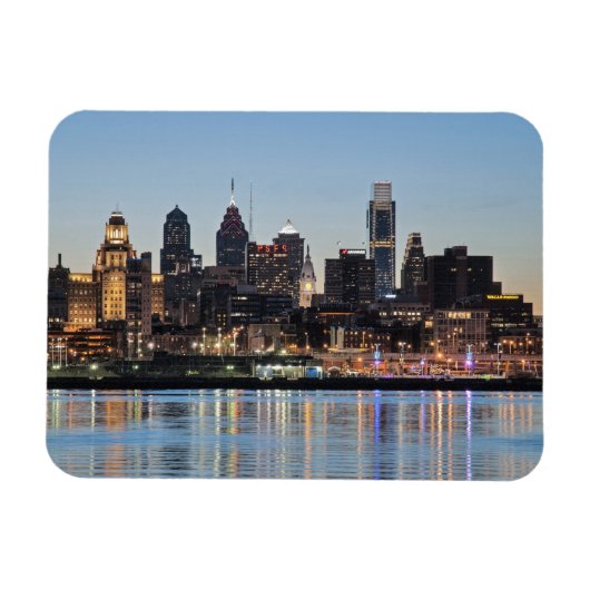 Magnet Flexible coucher de soleil de Philly (Horizontal)