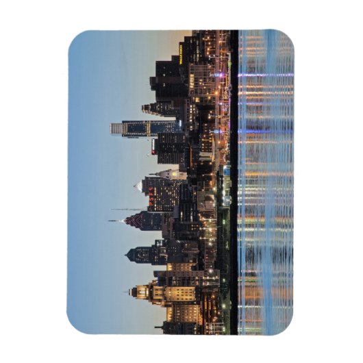 Magnet Flexible coucher de soleil de Philly (Vertical)