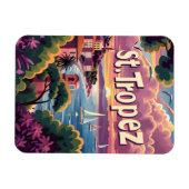 Magnet Flexible Coucher de soleil de Saint-Tropez (Horizontal)