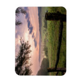 Magnet Flexible Coucher de soleil de Virginie (Vertical)