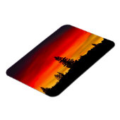 Magnet Flexible Coucher de soleil de Yellowstone (Côté Gauche)